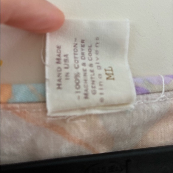 Tina Givens Floral print cotton Sleeveless Dress with Ruched Hem - Picture 5 of 10